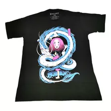 Camiseta Juvenil Adulto Chihiro Dragao Algodão