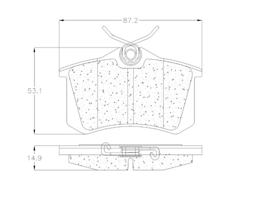 Balatas Traseras Audi S8 2003 Grc Foto 2