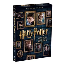 Dvd - Harry Potter - A Coleção Completa(retrato) (8 Discos)