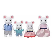 Calico Critters, Marshmallow Mouse Family, Muñecas, Figuras