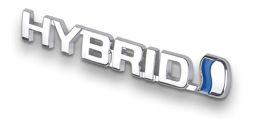 Emblema Exterior Auto Hybrido En Metal Compatible Con Toyota Foto 4