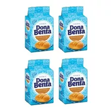 Kit C/4 Fermento Dona Benta Biológico Fermix 125g