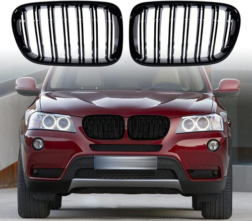 Rejilla Frontal Tipo Rin Para Bmw X3 X4 F25 F26 2010-2013 Foto 8