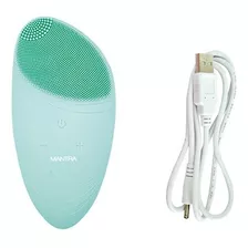 Mantra- Cepillo Limpiador/masajeador Facial De Silicona Usb 