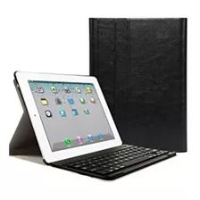 Funda Con Teclado Bluetooth Para iPad Tipo Libro