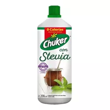 Edulcorante Chuker Stevia 200cc Cero Calorías X 6 Unidades