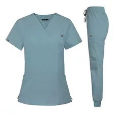 Conjunto De Bata P Mulheres Top Uniforme Enfermagem Ioga