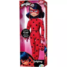 Boneca Miraculous Ladybug 50cm 1860 Baby Brink