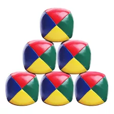 Conjunto De 6 Bolas De Malabarismo Circo Esportes Ao Ar