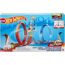 Hot Wheels Loop & Launch Set Carreras Acrobacias Niños 5-10