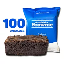 100 Brownies Tradicionais - O Verdadeiro Brownie