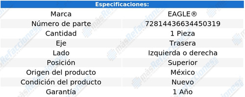 Base Amortiguador Trasera Izq/der Superior 325i L6 3.0l 06 Foto 4