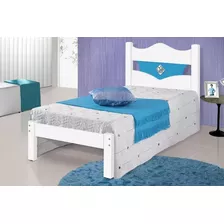 Cama Solteiro Julia Flex Cores 100% Mdf Carmolar