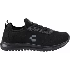 Tenis Deportivo Dama Charly 9478 Negro Running Correr Fitnes