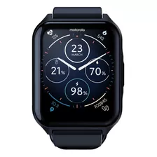 Reloj Motorola Smartwatch Moto Watch 70 Black Bluetooth Color De La Caja Negro