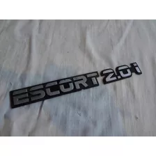 Emblema Escort Racer 2.0 Xr3 Usado Reposicao Epoca Raro 