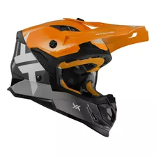 Capacete Moto Mattos Racing Atomic Icon Laranja