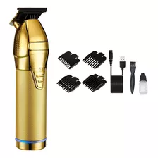 Cortador De Cabello Dorado Recargable