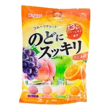 Bala Mix De Frutas Pêssego Uva Laranja Maçã Kasugai Japão