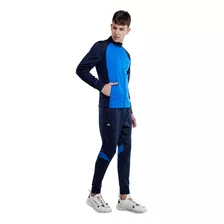 Sudadera Azul Deportiva Prokennex Ps02 Liso Para Hombre