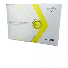 Pelotas Golf Callaway Supersoft - Caja X 12 - Am Color Amarillo