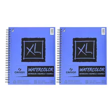 Paquete De 2 - Papel De Acuarela Xl Series - 9 X 12 Pu...