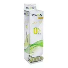Pilha Aaa (tubo C/60 Aaa) Zinco Carbono Flex