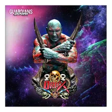 Busto Drax, Guardiões Da Galáxia - Arquivo Stl - Imp 3d