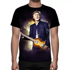 Camiseta Rock Paul Mccartney Mod 01 - Frente