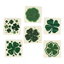 Fun Express Shamrock Con Dibujos De Tatuajes (6 Docenas)