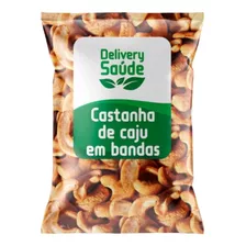 Castanha De Caju Torrada Banda 1kg - Sem Sal