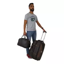 Kit 2 Malas De Viagem Conjunto Mala De Rodinhas Mala De Mão