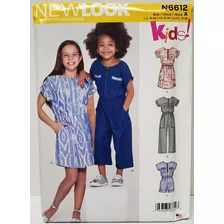 New Look Patrón De Costura N - Mono Para Niños, Niñas, M.