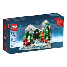 Lego Special Edition Escena Invernal Con Elfos 40564 -372 Pz