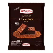 Chocolate Em Pó Gourmet 70% Cacau Em Pó 500g - Mavalerio