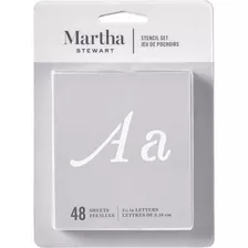Martha Stewart Crafts - Plantilla De Alfabeto, 32988 Monogra