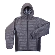 Campera Hombre Termica Capucha Inflada No Pluma Guata Envio