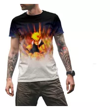 Camiseta Naruto Shippuden Camisa Masculina Animes Series