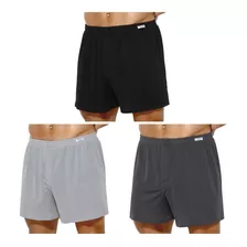 Gimnasio Short Hombre Pantalones Cortos Deportivos 3 Pzs