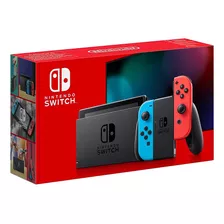 Nintendo Switch 32gb Standard Color Rojo Y Azul Neón 