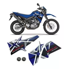 Kit Adesivos Yamaha Xt 660r 2008 Azul 10324