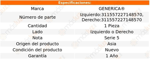 Amortiguador Vidrio Izq O Der Bmw 540it 99/00 Generica Foto 2