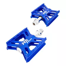 Pedales Para Bicicleta Bmx 1/2 Aluminio Azul Alnc-256 Hs