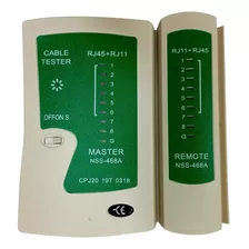 Tester Para Cable De Red Utp Rj45 - Rj11