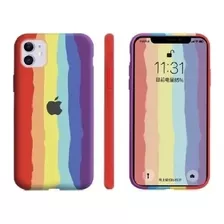 Case Capinha Arco-íris Colorida Para iPhone 12 / 12 Pro Max