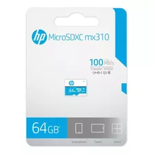  Memoria Hp Micro Sd De 64gb Up To 100mb/s Transfer Speed