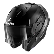 Capacete Shark Evo Es Yari Kryd Preto Cinza Fosco