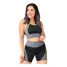 Conjunto Fitness De Academia Feminino Top + Short