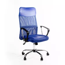 Sillon De Oficina Ejecutivo Cromado Giratorio Silla Ejecutiv