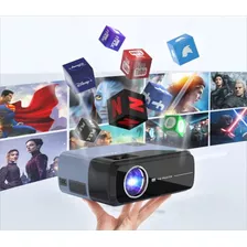 Proyector Portátil Eug 4k Para Exteriores Con Wifi Bluetooth